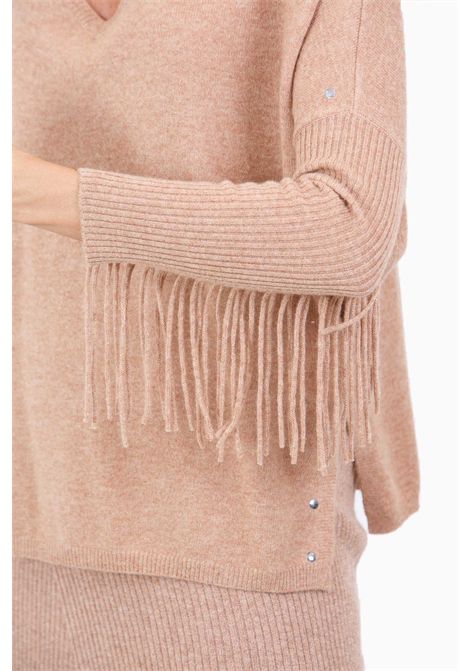 PONCHO NOT SHY | Maglie | LIVO-4704111CCAMEL